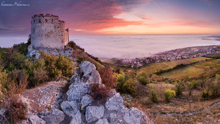 Červánky a pavlovské moře