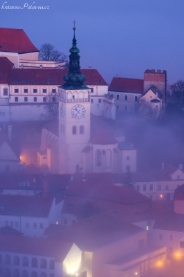 kostel sv. Václava v mlze